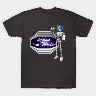 Space Mountain Robot Butler T-Shirt